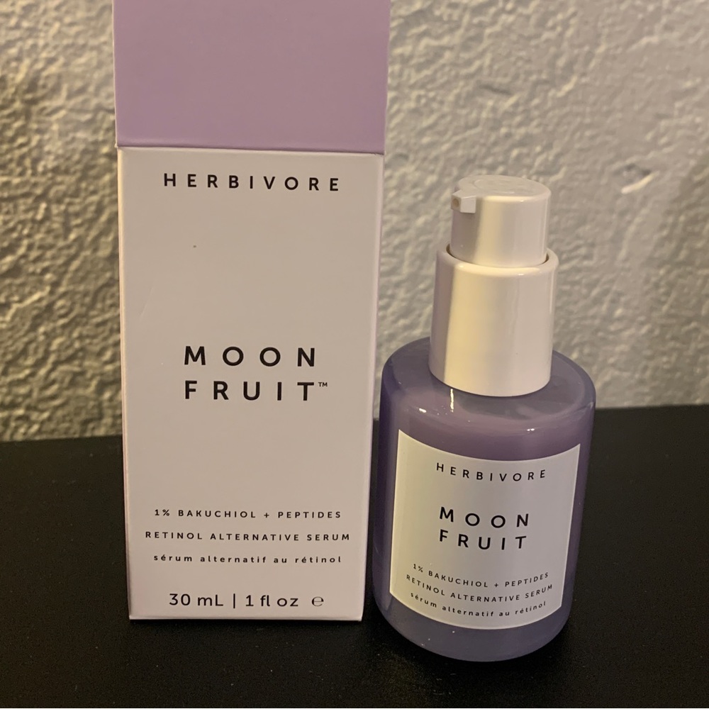 NEW Herbivore Moon Fruit 1% Bakuchiol + Peptides Retinol Alternative Serum